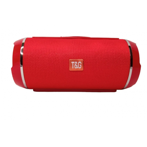 Колонка портативная T&G TG-116/6887 Bluetooth FM-радио функция громкой связи Red