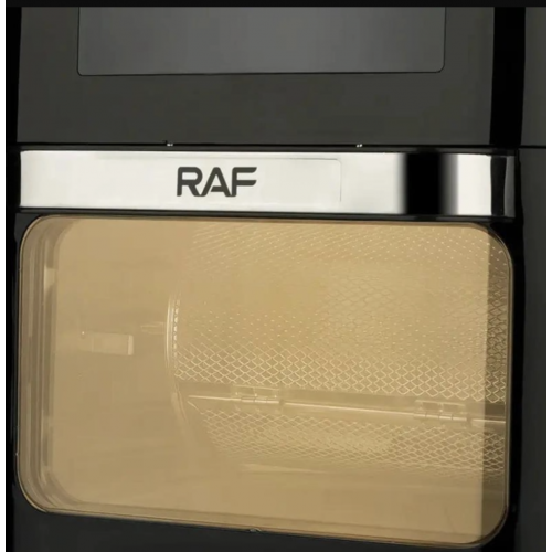 Воздушная фритюрница цифровая аэрофритюрница RAF R 5293 на 16 л 1700W Черная